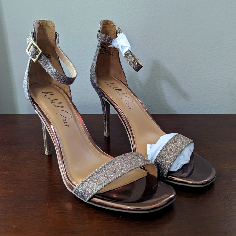 Wild Pair Glitter High Heels